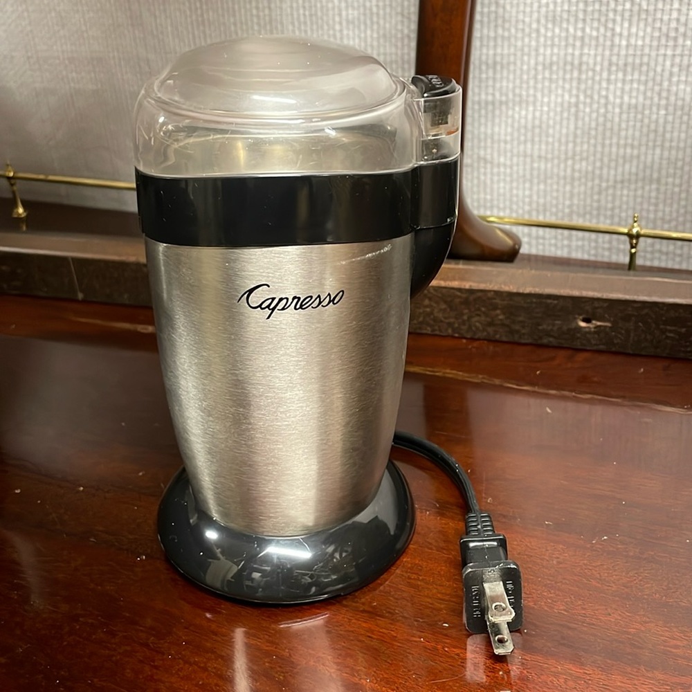 CAPRESSO | coffee grinder | stainless steel